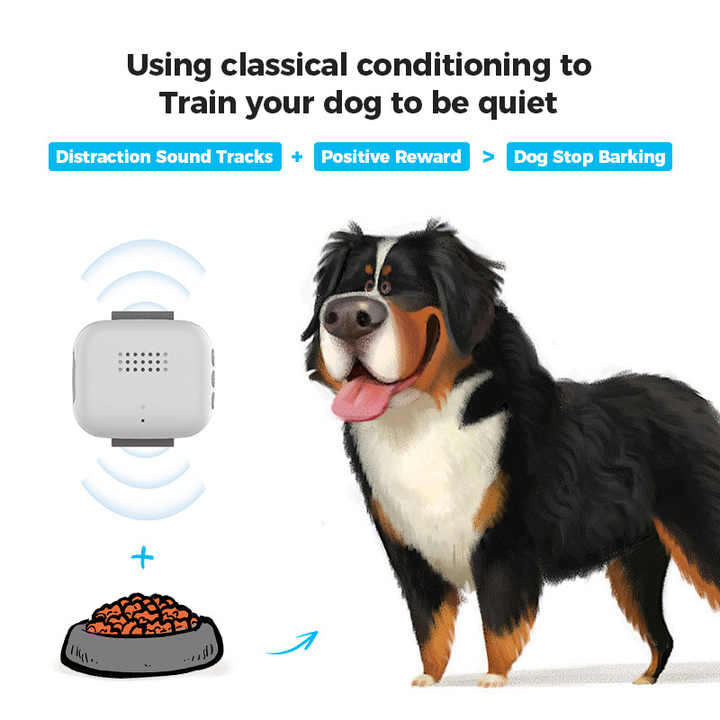 Sustainable Plastic Dogs Bark Stop Feedback Trainer for  Effective Pet Training Supplies
