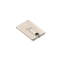 Nouvelle batterie externe magnétique sans fil ultra-fine de 5000 mAh avec support pliable, chargeur portable 15W PD22.5W, logo personnalisé disponible