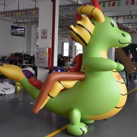 Modèle de dragon gonflable géant personnalisé KeepFuns, personnage de dessin animé gonflable pour événements, publicité, exposition et promotion