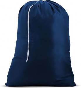 Sac à linge en polyester écologique avec cordon de serrage, grande capacité, pour usage domestique, sac à poussière pour nettoyage à sec - Product Image 1
