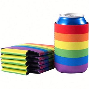 Venta al por mayor de enfriadores de latas delgados de neopreno personalizados, Coozies delgados a granel con impresión de logotipo, accesorios de bar para eventos promocionales, artículos para bebidas - Product Image 3
