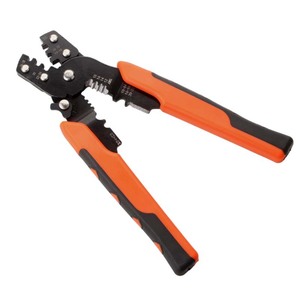 <b>Wire</b> Crimping And Stripping Pliers 8 Inch Carbon Steel <b>Wire</b> Size 10 Awg Front Entry Diy Electrician Tool - Product Image 3