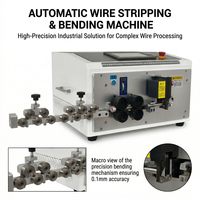 Machine à couper et dénuder les fils de cuivre intégrée automatique double extrémité 3Q JSW-Z016 de haute qualité, plieuse 20 sections pour fils rigides BV 18mm