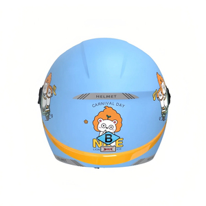 Hight Unisex <span class=keywords><strong>Pc</strong></span> 3/4 Casco facial Tamaño libre Cascos de motocicleta de media cara con Cute Factory Kids <span class=keywords><strong>Crash</strong></span> Abs Head Guard - Product Image 5