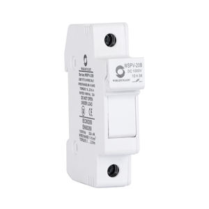 Fusível Solar WSPV-32B CE DC 1000V 10*38mm 1A, 2A, 3A, 4A, 5A, 6A, 8A, 10A, 12A, 15A, 16A, 20A, 25A, 32A com Caixa de Suporte para Fusível - Product Image 2
