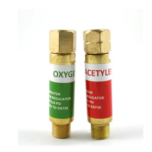 Regulador de Latón Industrial con Retardador de Retracción 288 para Oxígeno/Acetileno Revolver - Product Image 6