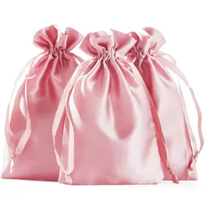 Custom Packaging Drawstring Any Size Satin Bag Velvet Bag