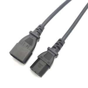 Verlängerungskabel Computer-Verlängerungskabel IEC C13 Stecker auf C14 Buchse Stecker auf Buchse - Product Image 2