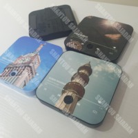 Penjualan terlaris T8 rompi SAJADAH Dua Kun pemutar kulkas dapat diisi ulang suara Audio musik pengajian pengeras suara Quran