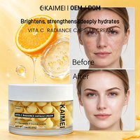 Crème Visage Éclaircissante et Hydratante au Prix d'Usine ODM 65g – Capsules d'Arbutine et d'Acide Ascorbique pour un Teint Unifié