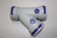 Connecteur de conduit en PE pour systèmes de ventilation domestique et CVC, écologique