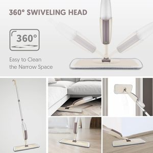 Dry Wet Spray <strong>Mop</strong> for Floor Cleaning Microfiber <strong>Pads</strong> for Home Kitchen with Washable <strong>Mop</strong> <strong>Pad</strong> - Product Image 6