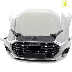 Parachoques delantero con parrilla y radar para Audi Q3 RS3 (2021-2025), kit de carrocería para ensamblaje de panel de radiador y seguro de <span class=keywords><strong>coche</strong></span> - Product Image 3