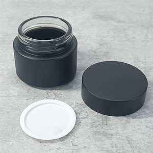 Wholesale 20g 30g 50g 100g Packaging <b>Jar</b> Round Straight Sided Glass <b>Jar</b> Glass Cosmetic Cream <b>Jar</b> - Product Image 2