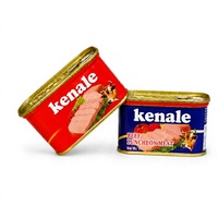 Viande de bœuf en conserve stérilisée certifiée Halal, 198g, prête à consommer, avec conservation au sel, couvercle à ouverture facile, OEM/ODM disponible