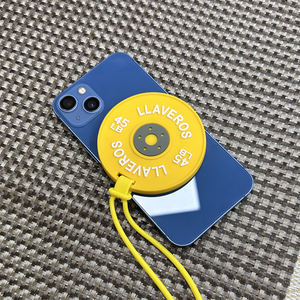 Gepersonaliseerde Nfc Sleutelhanger Diy Sublimatie Nfc Gold Gym Fitness Serie Barbell Dumbbell Gewicht Platen Nfc Sleutelhanger - Product Image 1