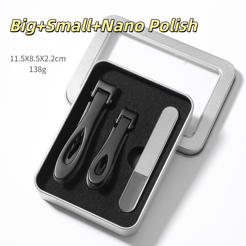 Set da 3 pezzi Nano Polish nero