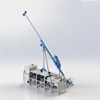 Plataforma de perforación hidráulica completa portátil R600B con motor de bomba utilizado para perforación de minas de construcción plataforma de perforación rotativa