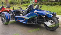 Trike Ztr à essence 3 roues ATV 350cc moto tout-terrain course Go Cart Quad Bike