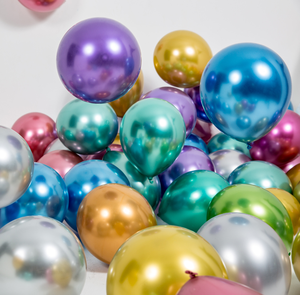 Palloncini in Lattice Cromati Metallizzati di Alta Qualità per Decorazioni Natalizie <span class=keywords><strong>e</strong></span> Pasquali - Product Image 6