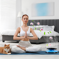 Humidificateur d'air portable intelligent à chargement USB, veilleuse, diffuseur d'arômes pour voiture alimenté par batterie, LED RGB - Nouveauté très prisée
