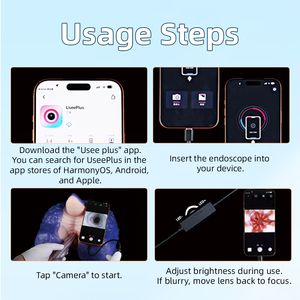 YOCY Telecamera Endoscopica Anale 63,5 CM Lunga, Plug Anale Spia HD con Visione in Tempo Reale, Dildo Giocattolo Sessuale per Adulti, Stimolatore Anale Mostruoso - Product Image 4