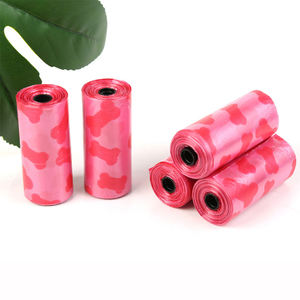 ถุงย่อยสลายได้ทางชีวภาพขนาดเล็ก,ถุงใส่ขยะเซ่อสีแดงสำหรับสัตว์เลี้ยงสั่งทำได้ - Product Image 5