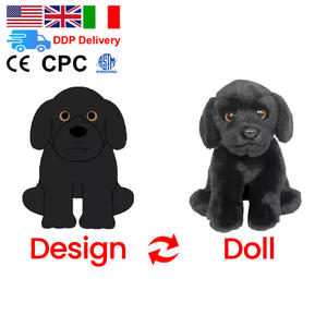 Logotipo personalizado Mini Kawaii Mini Dog Stuffed Animal Dolls Bonito Dos Desenhos Animados De Pelúcia Presente De Natal Brinquedo Vestindo Roupas - Product Image 6