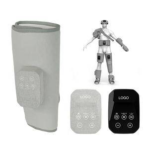 Masajeador de compresión de aire de pantorrilla calentado OEM ODM masajeador de envoltura de pie de muslo de pierna inalámbrico con temporizador dispositivo de circulación de intensidad múltiple - Product Image 2