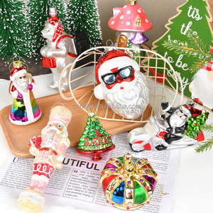 <span class=keywords><strong>Decorazioni</strong></span> Natalizie in Vetro Fatte a Mano Personalizzabili <span class=keywords><strong>di</strong></span> Alta Qualità Design Moderno Consegna Rapida - Product Image 1