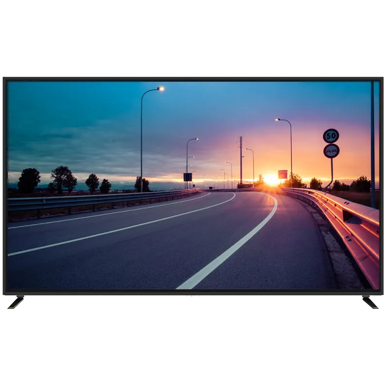 Fonte fábrica 98 polegadas Super Slim HD TV DLED grau com vidro temperado melhor preço