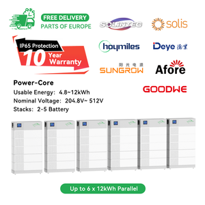 Pin lưu trữ năng lượng mặt trời có thể xếp chồng điện áp cao 2025 5kwh 10kwh 20kwh Pin LiFePO4 lai hệ thống năng lượng mặt trời NGOÀI LƯỚI - Product Image 4