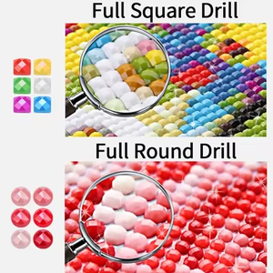 N-2167 5D Diamond Painting Kit per la pittura a <span class=keywords><strong>punto</strong></span> <span class=keywords><strong>croce</strong></span> artigianato per la decorazione della casa ritratto soggetto Diamond Painting Stitch - Product Image 2