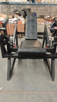 Machine de musculation pour entraînement de force, équipement de fitness à charge par plaques, modèle pendule inversé pour fessiers et ischio-jambiers