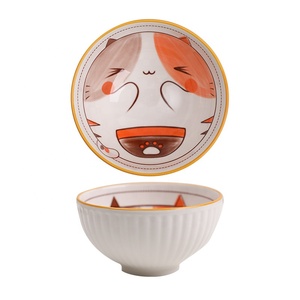 Minestra creativa della <span class=keywords><strong>ciotola</strong></span> di ramen delle stoviglie dei bambini della <span class=keywords><strong>ciotola</strong></span> di riso della <span class=keywords><strong>ciotola</strong></span> di riso della famiglia animale giapponese sveglia del fumetto - Product Image 5