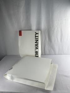 Abito biodegradabile personalizzato bianco Kraft Mailer borsa abbigliamento corriere busta di spedizione busta della borsa postale con il - Product Image 5