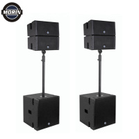 Amplificateur de ligne audio professionnel Morin - Système actif 120W, solution sonore économique pour les installations événementielles