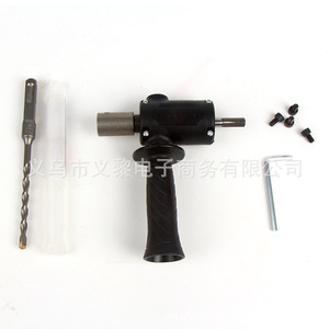Yili Hardware Electric Drill To Hammer Drill Converter Head <b>Square</b> Chuck Battery Powered <b>Tool</b> Accessory - Product Image 2