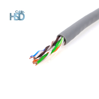 305m rollo UTP Cat5e LAN Cable Multi-Strand Meter Network 4 pares precio Cat5e 305m Cat5 Ethernet Cables de comunicación