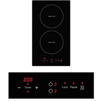 GTSC2-11 Kompor Induksi Tahan Air 3400 Watt dengan 2 Tungku Terpasang, Dilengkapi Timer yang Dapat Disesuaikan, Bersertifikat CB CE FC GS ROHS