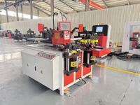 Mesin Pemroses Busbar Tembaga Aluminium CNC 3 in 1, Mesin Punching, Mesin Pemotong, dan Mesin Pembengkok dengan Servo Positioning