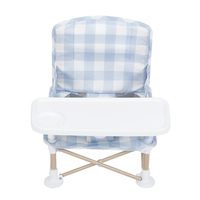 Chaises d'alimentation pour tout-petits OEM ASTM pour les voyages en plein air Chaise de camping pliable de luxe pour enfants avec table
