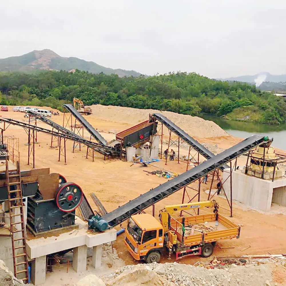200th complete stone sand crushing plant medium scale quarry boulder crushers for sale