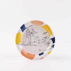 Platos de Papel Personalizados de la Serie de Animales Canguro Lanweier al por Mayor, 7 y 9 Pulgadas, Juego de Vajilla Desechable Ecológica (Paquete de Diez) para Fiestas - Product Image 3