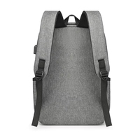 Ransel Laptop Bisnis Anti Air Bahan Nylon 15,6 Inci Terbaru yang Dapat Disesuaikan, Dilengkapi Port USB untuk Pengisian Daya, Cocok untuk Pria dan Wanita