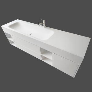 Lavabo en acrylique artificiel <span class=keywords><strong>de</strong></span> qualité supérieure avec meuble, prix réduit - Product Image 1