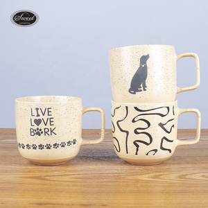 Personalizado lindo perro Logo <span class=keywords><strong>precio</strong></span> de fábrica café porcelana agua blanca para chico regalo <span class=keywords><strong>tazas</strong></span> de cerámica 11oz almacén de EE. UU. - Product Image 4