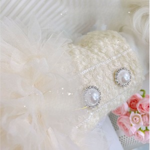 Robe Tutu de Luxe en Tweed pour Chien, Robe de Princesse pour Animaux de Compagnie avec Fleur 3D en Perles pour Maltese, Yorkie et Petites Races - Product Image 6
