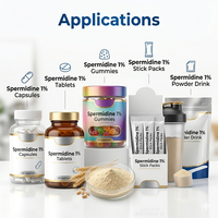 Spermidine Naturelle 1% Extrait de Germe de Blé en Poudre – Complément Santé pour l'Âge, l'Autophagie et la Longévité – Ingrédient OEM ODM – Fabricant