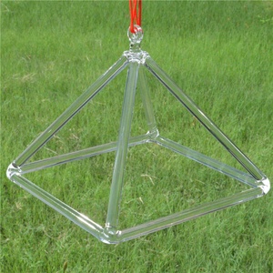 HF 3 '' - 14'' Spirituel Guérison Cristal De Quartz Chanter Reiki <span class=keywords><strong>Pyramide</strong></span> Corps Humain Énergie Équilibrage Chakra Méditation <span class=keywords><strong>Pyramide</strong></span> - Product Image 5